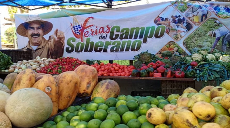 Ferias del Campo Soberano fortalecen seguridad alimentaria en Caracas